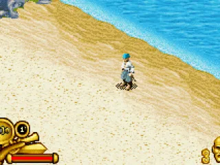 
											You start the game on a small island.