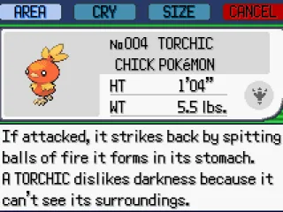 
											Pokedex entry