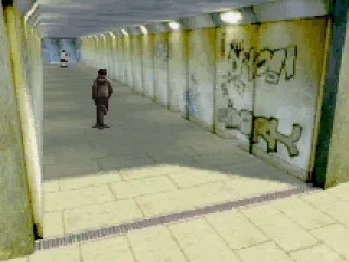 
											In an underpass