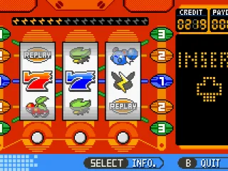 
											Gambling using the slot machine