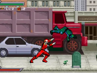
											If the enemy is too close to you, you can sometimes throw them and destroy objects with block your path forward.
