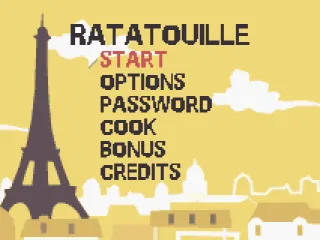 
											Menu screen