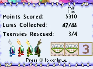 
											Level statistics