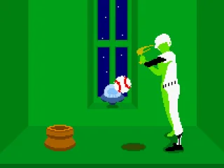 
											In this game, you must hit the baseball as it passes in front of you