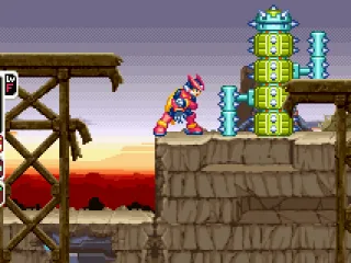 
											Huge robot with spikes