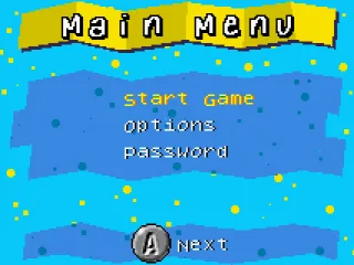 
											Main menu