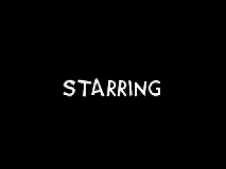 
											Before the title screen, it will list who is starring in this game.