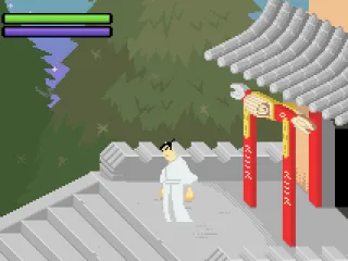 
											Outside the temple