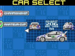 
											Vehicle selection.