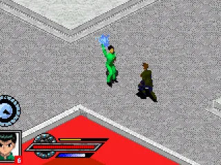 
											The finger-fireball-thing is the first special attack in the game.