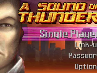 
											The title screen.