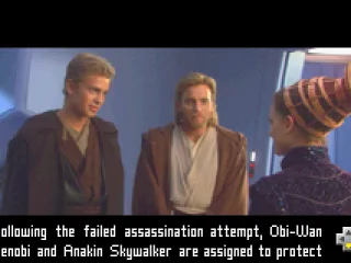 
											Cut-scene - Jedi and princess
