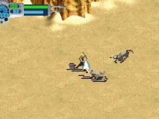 
											The womp rats are no match for a lightsaber.