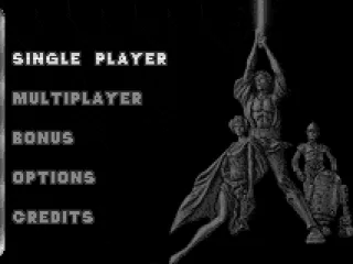 
											Menu screen.