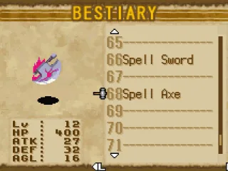 
											As you progress, you will eventually get a Bestiary that tracks the creatures you have fought