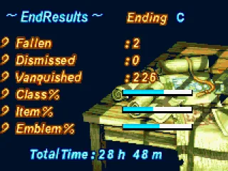 
											End screen