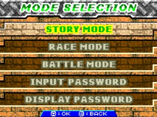 
											Main menu.