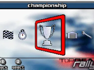 
											Menu screen