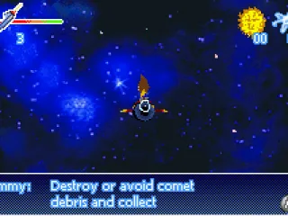 
											Level 2. I need to shoot oncoming comet pieces.