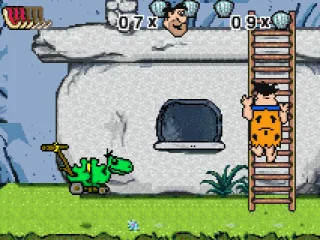 
											Climbing a ladder.