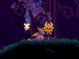 
											Grabbing a Dragon Relic.