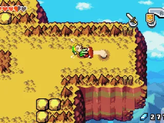 
											Mt. Crenel - Mushrooms can be used to catapult Link over chasms.