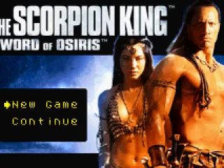 
											Title screen and main menu.
