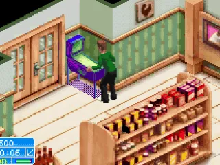 
											Playing Pinball