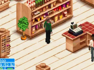 
											Shopping in a store
