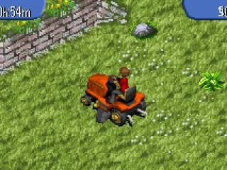 
											Mowing the lawn for simoleons