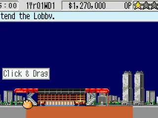 
											Expanding the lobby
