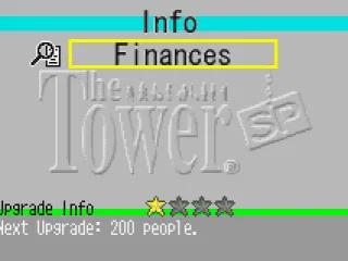 
											Information screen