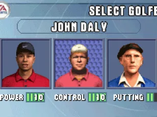 
											Selecting a player in career mode