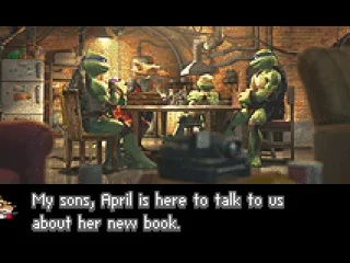 
											The game tells its story via cutscenes such as this one.