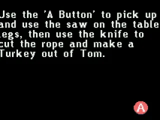 
											An instruction. You will always get instruction like this during the game