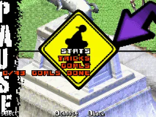 
											Pause menu