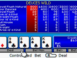 
											Video poker