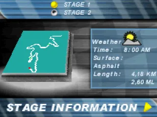 
											Race menu.