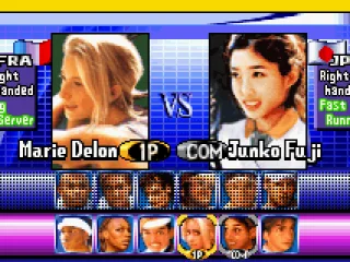 
											Player selection.