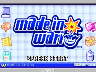 
											Japanese title screen.