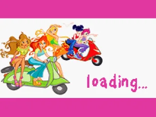 
											Loading screen (yes, a cartridge game with loading times)