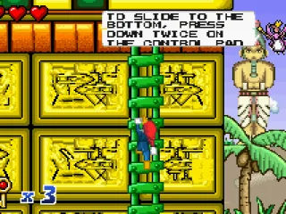 
											Climbing a ladder
