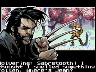 
											Cut scene - the close-up character portraits are the graphical highlights of the game.