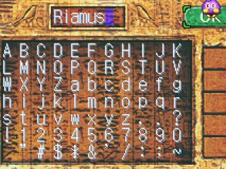 
											Name your character