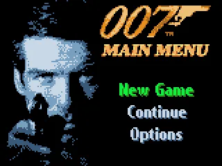 
											Main menu screen