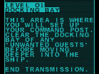 
											Mission briefing