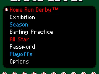 
											Main menu.