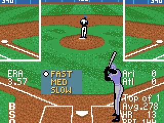 
											Setting the speed of the pitch