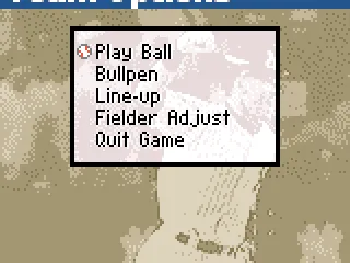 
											Team options menu.