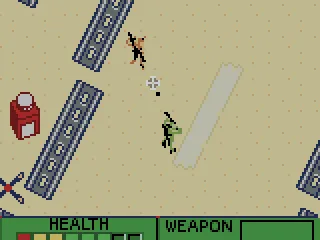 
											Shooting an enemy